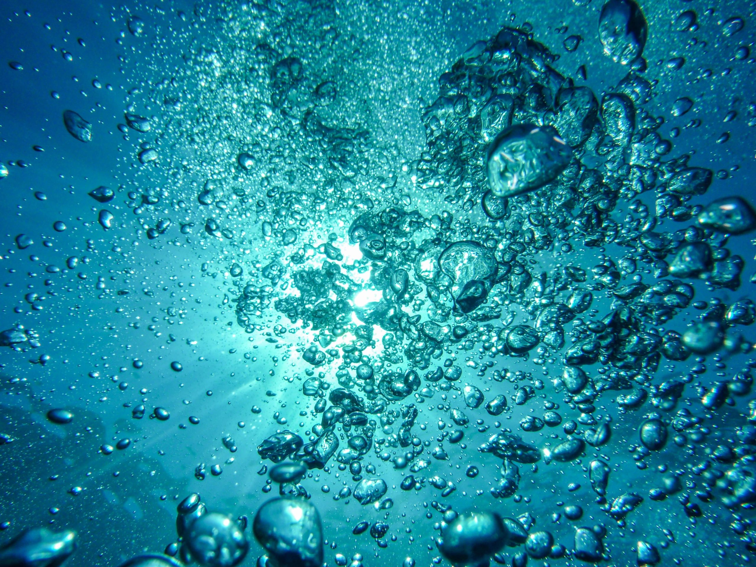 Bubbles in Water